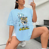 JoJo’s Bizarre Adventure Anime Graphic T-Shirt – Retro Stardust Crusaders Streetwear Tee, Premium 100% Cotton Golden Wind Fan Top, Soft Lived-In Heavyweight Harajuku Anime Shirt, Made in USA