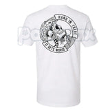 Men's "Hang In There It Gets Worse" Skull T-Shirt – Funny Dark Humor Sarcastic Graphic Tee