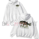 Men’s Performance Fishing Camo Bass Graphic Pullover Hoodie