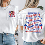 Joe Dirt 4th of July T-Shirt – Funny Independence Day Quote Graphic Tee for Men and Women