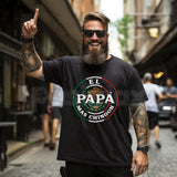 El Papa Mas Chingon T-Shirt – Funny Mexican Father's Day Spanish Novelty Graphic Tee