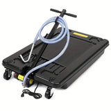 17 Gallon Low Profile Oil Drain with Electric Pump
