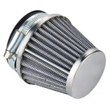 2pcs Hipa 54mm Air Filters Chrome Cone for Suzuki GS1000 GS750 GT550 GS700 GS850 Kawasaki Yamaha Honda