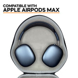CentralSound Hard Cover Carrying Case for Apple AirPods Max Headphones Black