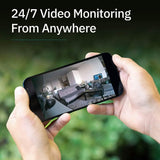 3-Pack: Abode Cam 2 | Indoor/Outdoor WiFi Connected Security Camera with Full Color Low-Light Video, Motion Detection, and Two-Way Voice (Refurbished)
