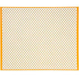 Global Industrial Machinery Wire Fence Partition Panel 6W Yellow