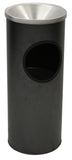 3000Svn-Vv Ergode Ash 'N Trash - Timeless And Elegant Round Unit For Indoor And Outdoor Use In Office Complexes, Convention Cent