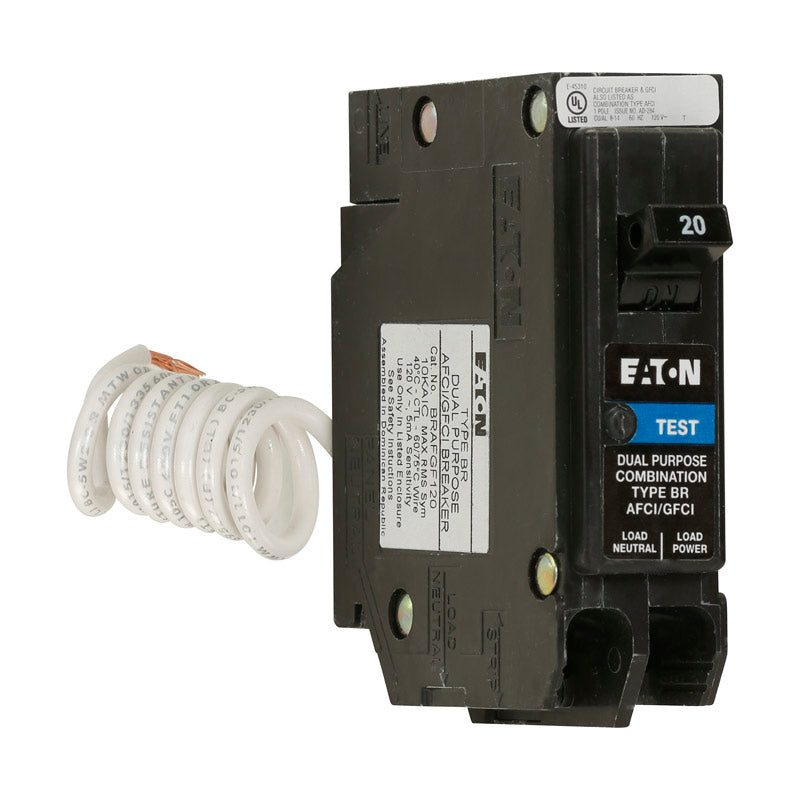 Br Dual Function 20A 1P (Pack Of 1)