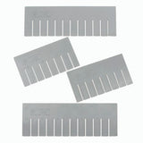 Global Industrial Width Divider Ds93120 For Plastic Dividable Grid Container Dg93120 Qty 6