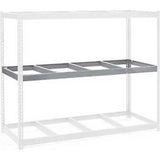 Global Industrial Double Rivet Additional Shelf 72W X 15D No Deck Usa