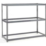 Global Industrial 3 Shelf Heavy Duty Boltless Shelving 2700 Lb Cap 72W X 24D X 84H No Deck