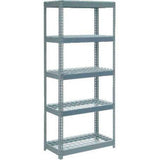 Global Industrial 5 Shelf Standard Duty Boltless Shelving Starter 36Wx24Dx84H Wire Deck Usa
