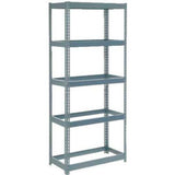 Global Industrial 5 Shelf Heavy Duty Boltless Shelving Starter 36W X 24D X 96H No Deck