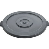 Global Industrial Plastic Trash Can Lid - 20 Gallon Gray