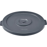 Global Industrial Plastic Trash Can Lid - 32 Gallon Gray