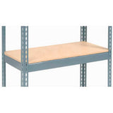 Global Industrial Double Rivet Additional Shelf 36W X 12D Wood Deck Usa