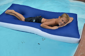 Sky Aqua Cloud- Blue/Wht Mesh Float