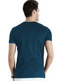 Adro Men'S & Women'S Regular Fit T-Shirt (Rnr-M-Dba-Sb-Xl_Steel Blue_X-Large)