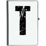 Udnag Ruled Notebook Diary Alphabet | T, [A5 80Pages 80Gsm]
