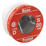 FUSE PLUG FUSTAT 20A (Pack of 1)