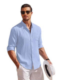 Leriya Fashion Men'S Solid Regular Fit Shirt (Lf-Ms-6242_Blue,BlueApparel,L