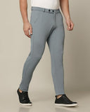 Toplot Men'S Regular Fit Causal Trouser (Trouser-5068-Metal-36) Silver,Silver,36,B0CJPZ1SYH