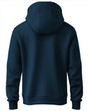 Adro Men'S Cotton Blend Neck Hooded Sweatshirt (H24-Ame-Sb-L_Teal)