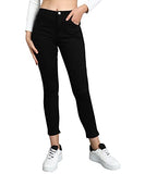 Nifty Women'S Denim Stretchable Slim Fit Black Jeans (Jean_1393C_Blk_32_Black_32)