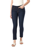 INKD Women's Stretchable Zero-Gape Super Skinny Jeans,Aegean