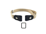 Praha Invisible Jeans Belt With Ring No Buckle Elastic Stretch Belts For Men And Women, Comfortable Invisible Belts For Jeans Pa