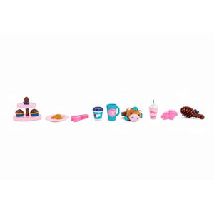 Wild Manes Horse Toys Cocoas Bakery Caf  Cart Playset with Cocoa Horse Doll Figure, Includes Brush and Play Accessories