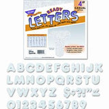 Ready Letters 4 Casual Silver Learning Materials Sparkle Classroom Decorations T1613 Trend Enterprises Inc.