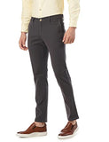 Fyltr Mens Straight Fit Stretch Cotton Khaki Trousers - Soft Handfeel,Feelin Grey,Feelin Grey,32