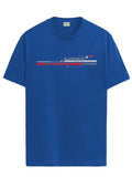 Adro Men'S Graphic Printed 100% Cotton T-Shirt - Regular Fit, Printed T-Shirts For Men (Rn24-Rac-Rb_Royal Blue_L)