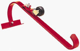QualCraft Steel Red Ladder Hooks 1 pk