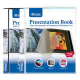 Bazic 10-Pockets Presentation Book Case Of 144