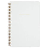 Church Notes Sermon Notes Notebook, 150 Pages for Bible Study (Grey)