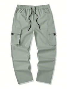 Anni Designer Men'S Pure Cotton Casual Regular Fit Cargo With 4 Pockets (Kargo Pista-Vks01_S_Pista_Small),Pista,S,,,