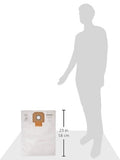 Bosch Vb090F 5-Pack Fleece Filter Bag For Use With Vac090 Dust Extractor, 9-Gallon, White