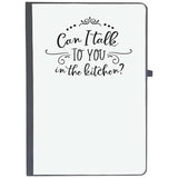 Udnag Ruled Notebook Diary Kitchen | Can I Talk To You, [A5 80Pages 80Gsm]