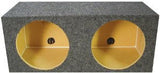 Qpower QMPSQ10E Empty Woofer Box [2]10 Qpower Square Style *mpsq10e*