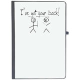 Udnag Ruled Notebook Diary Funny | I Have Got Your Back, [A5 80Pages 80Gsm]