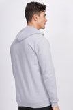 Adro Men'S Cotton Neck Hooded Sweatshirt (Zhh-24-Pln-Gr_Grey,GreyApparel,XL