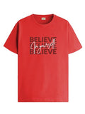 Adro Men'S Solid Regular Fit T-Shirt (Rn24-Inv-Rd_Red,RedApparel,L