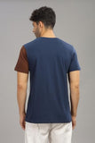 Adro Tshirt For Menmulti Color T-Shirt For Mencotton T-Shirtmens Tshirtrn8-24-Sbwhbr-L