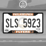Philadelphia Flyers Metal License Plate Frame Black Finish
