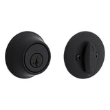 Kwikset Matte Black SmartKey Deadbolt 23/4 in.