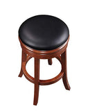 Boraam Backless Bar Height Stool, 29-Inch, Cherry
