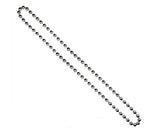 72 in. (6ft.) Drop Length Continuous Chain Loop - #10 4.5mm - Nickel Plate for Clutch Roller Shades