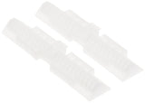 PrimeLine N 6539 7/8 In., White Nylon, Top Mount BiFold Door Slide Guide, Acme (2 Pack)